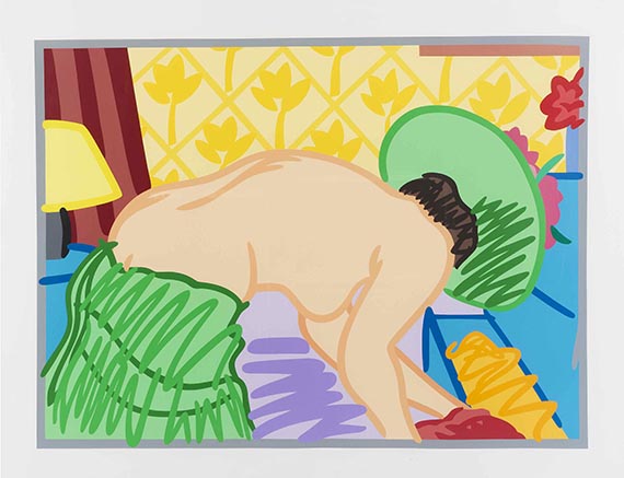 Tom Wesselmann - Judy trying on Clothes