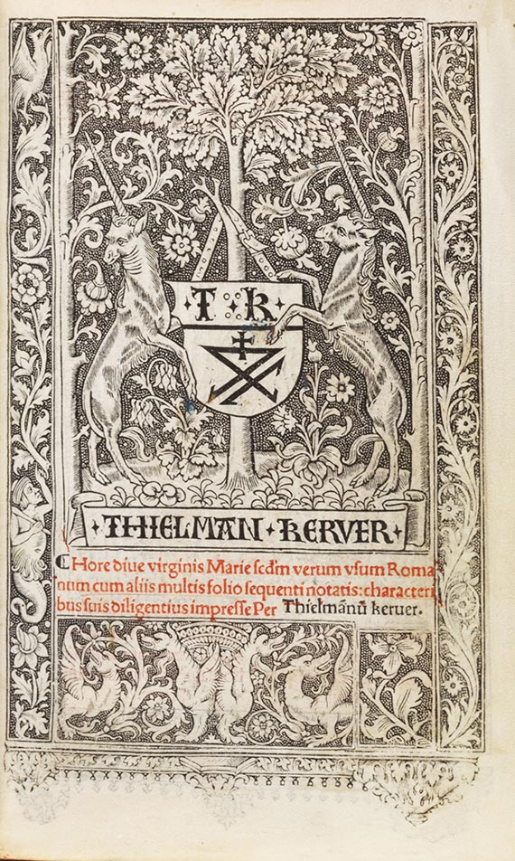  Stundenbuch - Gedrucktes Stundenbuch Thielman Kerver - Altre immagini