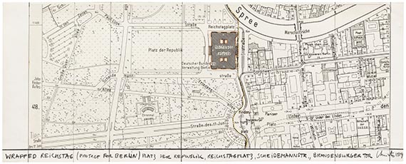  Christo - Wrapped Reichstag (Project for Berlin) (2-teilig) - Altre immagini