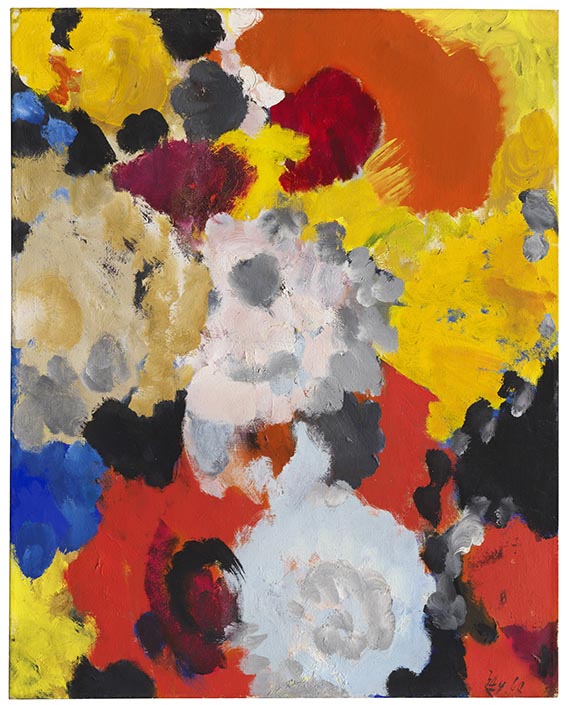 Ernst Wilhelm Nay - Aufleuchtend in Rot