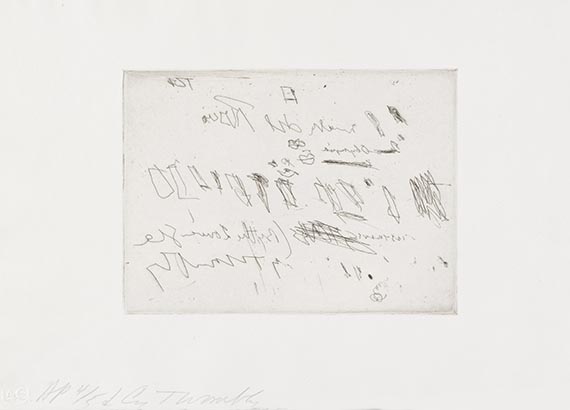 Cy Twombly - Sketches (6 Blätter) - Altre immagini