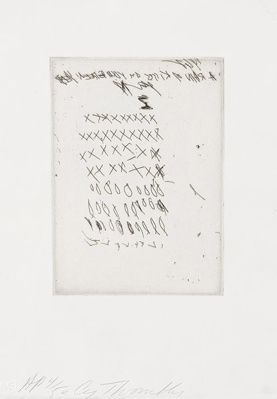 Cy Twombly - Sketches (6 Blätter) - Altre immagini