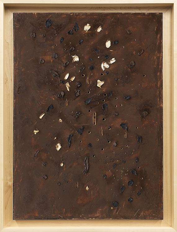 Lucio Fontana - Concetto Spaziale - Cornice