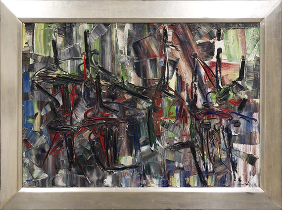 Jean Paul Riopelle - Trapèze - Cornice