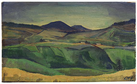 Karl Hofer - Berglandschaft