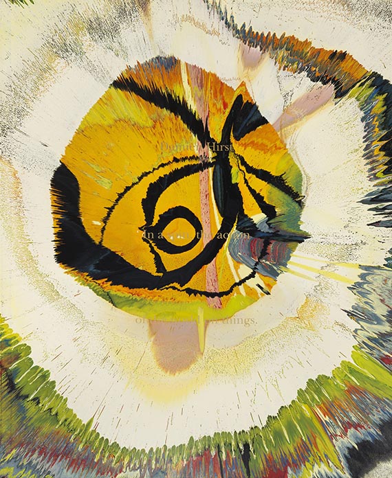 Damien Hirst - Spin Painting