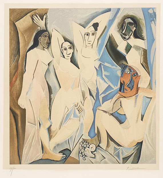 Pablo Picasso - Les Demoiselles d´Avignon