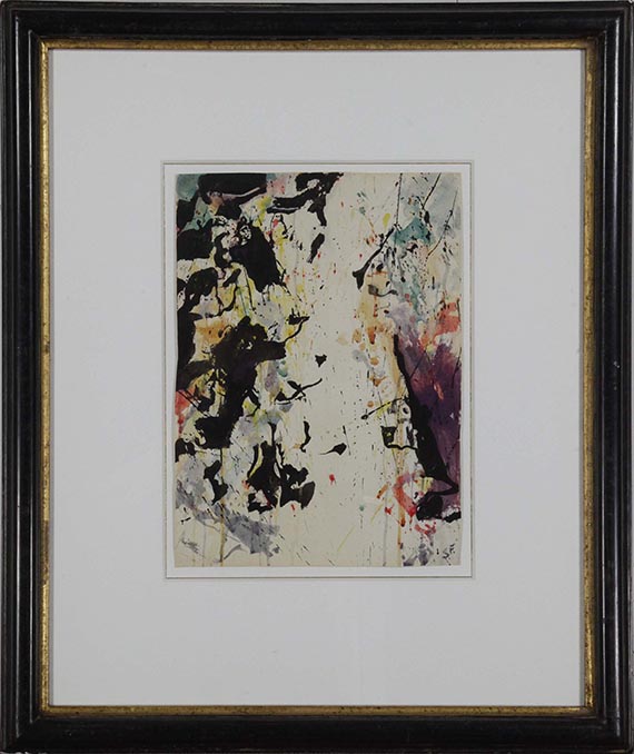 Sam Francis - Untitled (SF 57-115) - Cornice