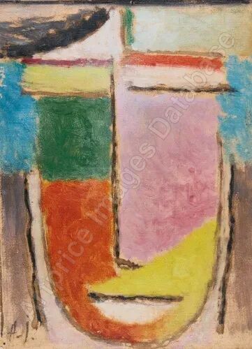 ALEXEJ VON JAWLENSKYAbstrakter Kopf (Abs...