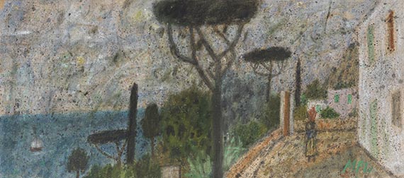 Max Peiffer Watenphul - Landschaft bei Amalfi