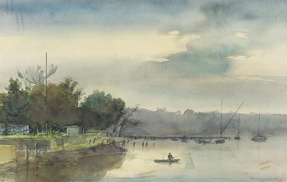John H. Weygandt - Fischer auf ruhigem See