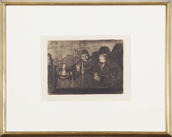 Edvard Munch - Kristiania Boheme I - Cornice