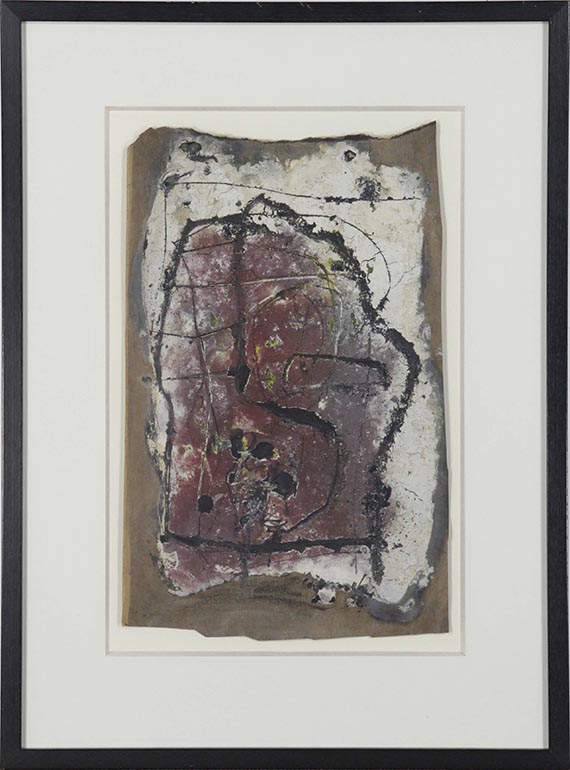 Emil Schumacher - G-67/1958 - Cornice