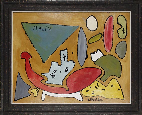 Gaston Chaissac - Malin - Cornice