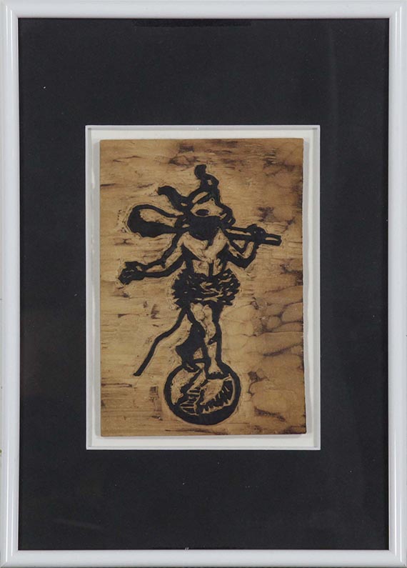 Hermann Max Pechstein - Exlibris Dr. August Ochsenbein - Cornice