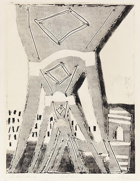 Rolf Nesch - Hochbahnbrücke II