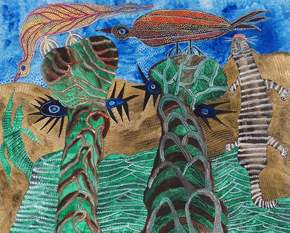 Ursula Schultze-Bluhm - Die Vögel und die Katze