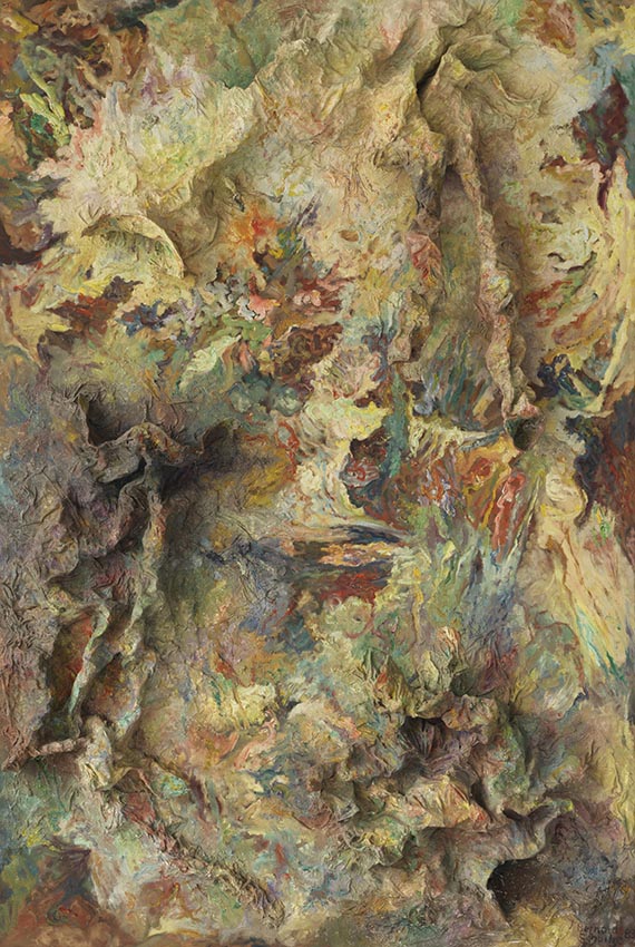 Bernard Schultze - Mond-Verlangen nach der Erde