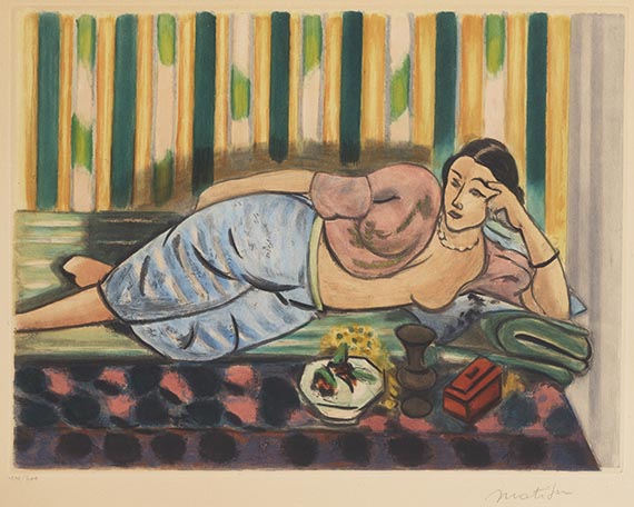 Henri Matisse - Odalisque au coffret rouge