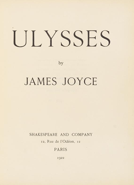 James Joyce - Ulysses