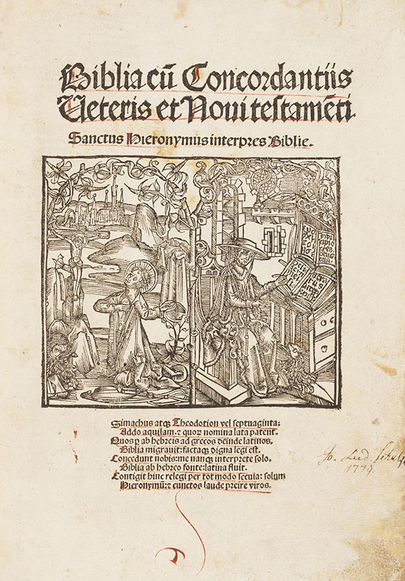 Anton Koberger - Biblia latina cum concordantia