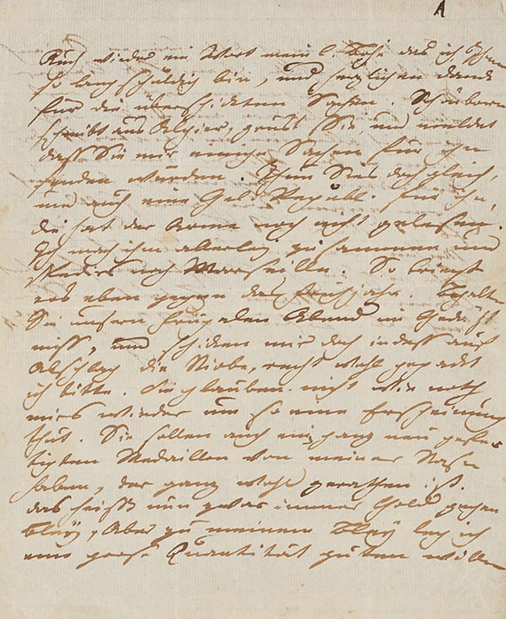 Johann Wolfgang von Goethe - Eigh. Brief an Boie, 1774 - Altre immagini