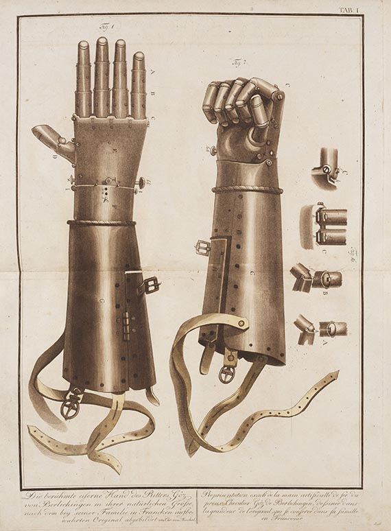Christian von Mechel - Die eiserne Hand des tapfern deutschen Ritters Götz von Berlichingen