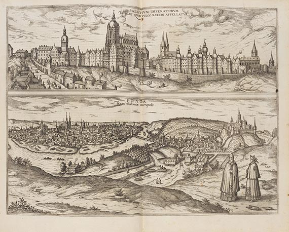  Braun-Hogenberg - Civitates orbis terrarum. 6 Teile in 2 Bänden - Altre immagini