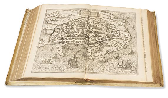 Braun-Hogenberg - Civitates orbis terrarum. 6 Teile in 2 Bänden - Altre immagini