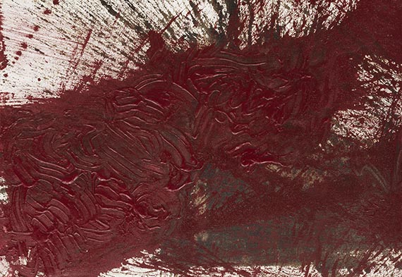 Hermann Nitsch - Schüttbild