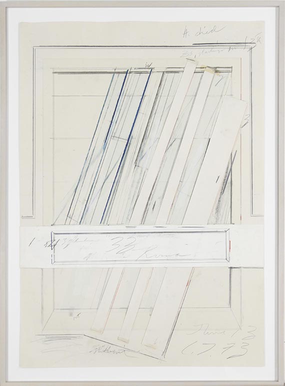 Cy Twombly - Gladings (Love’s Infinite Causes) - Cornice