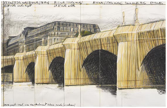  Christo - The Pont Neuf, Wrapped (Project for Paris) (2-teilig) - Altre immagini