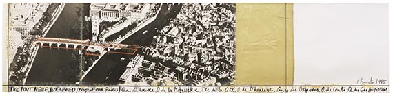  Christo - The Pont Neuf, Wrapped (Project for Paris) (2-teilig) - Altre immagini