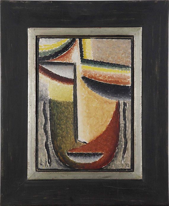 Alexej von Jawlensky - Abstrakter Kopf: Tragische Maske - Cornice