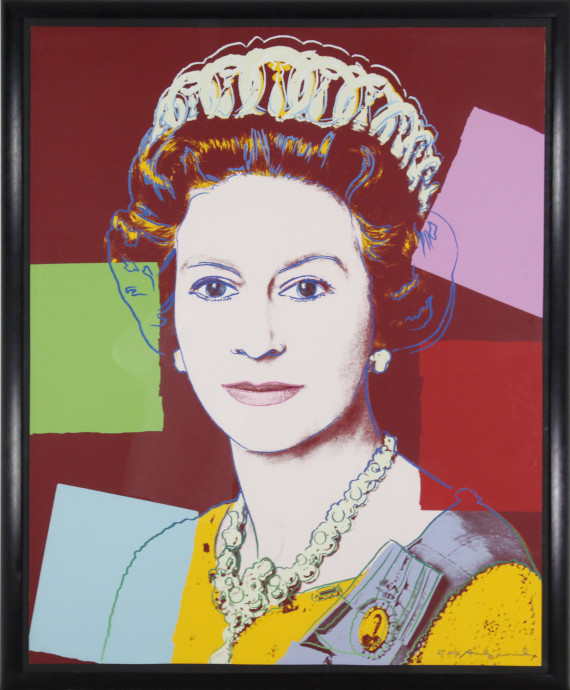 Andy Warhol - Queen Elizabeth II (Royal Edition) - Cornice