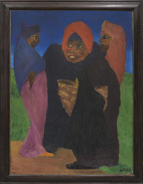 Emil Nolde - Drei Frauen - Cornice