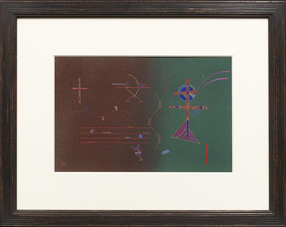 Wassily Kandinsky - Sachte - Cornice