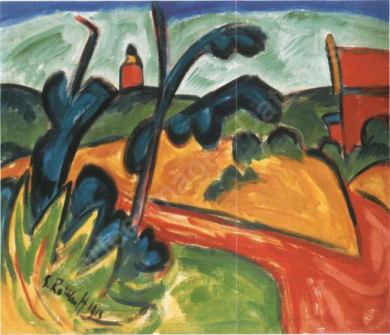 KARL SCHMIDT-ROTTLUFFLeuchtturm an der Os...