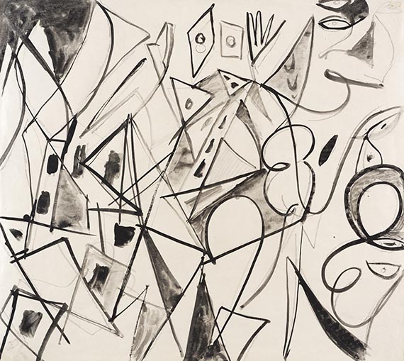 Ernst Wilhelm Nay - Lots Weib