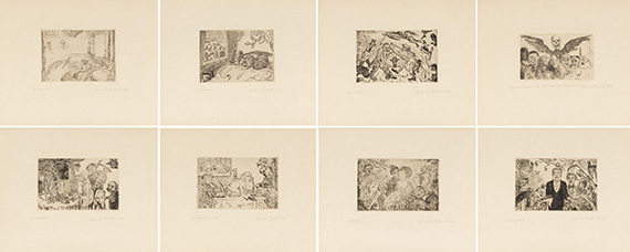 James Ensor - Les Sept Péchés Capitaux (Die sieben Todsünden)