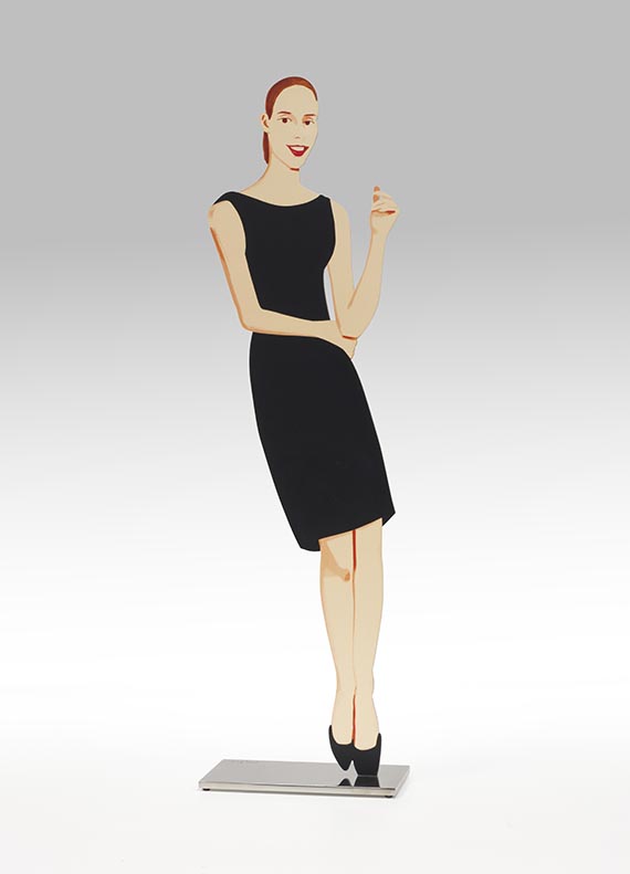 Alex Katz - Black Dress 5 (Ulla)