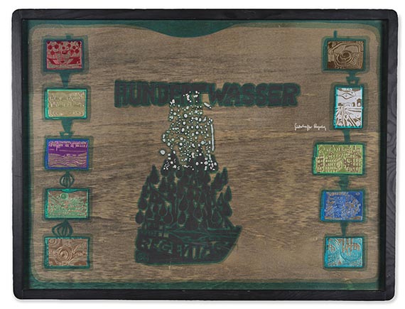 Friedensreich Hundertwasser - Regentag - Kassette - Altre immagini