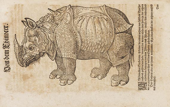 Conrad Gesner - Thier-, Vogel-, Fisch- und Schlangenbuch in 1 Band