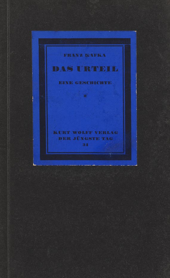   - Kafka, Das Urteil. - Dbei: Der jüngste Tag. 13 Bde.