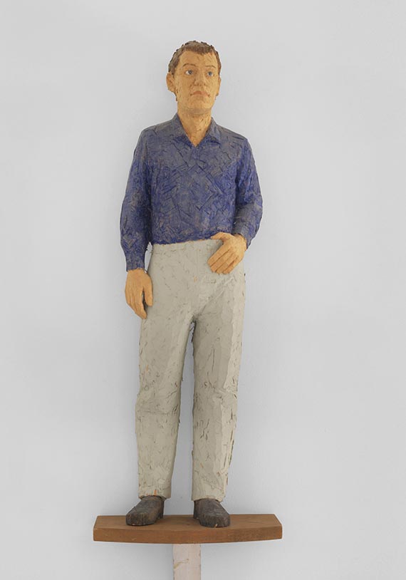 Stephan Balkenhol - Mann in blauem Hemd - Altre immagini