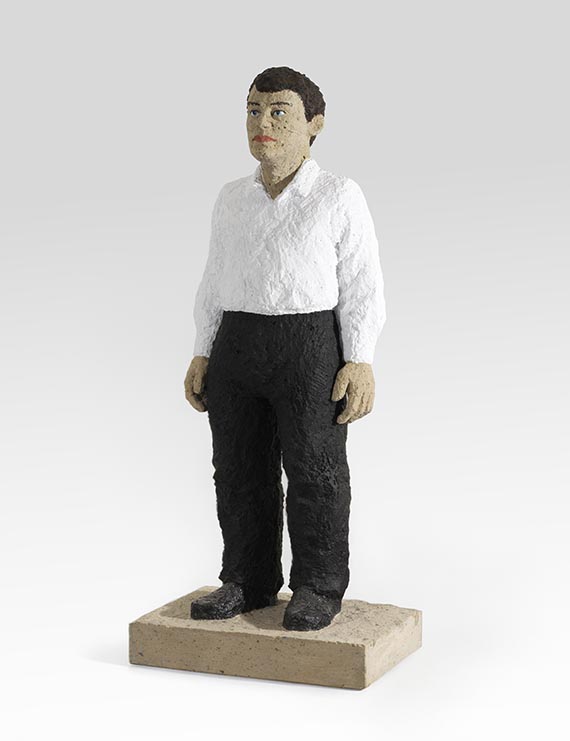 Stephan Balkenhol - Mann mit weißem Hemd - Altre immagini