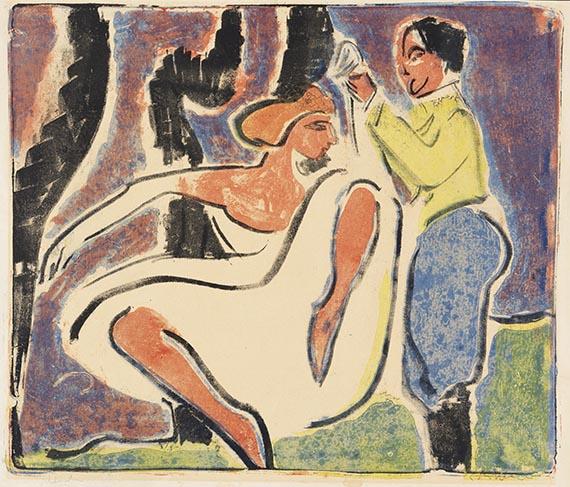 Kirchner - Russisches Tänzerpaar