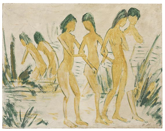 Mueller - Sechs Mädchenakte am Strand