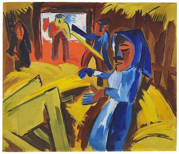 Karl Schmidt-Rottluff - Scheune (Jershöft)