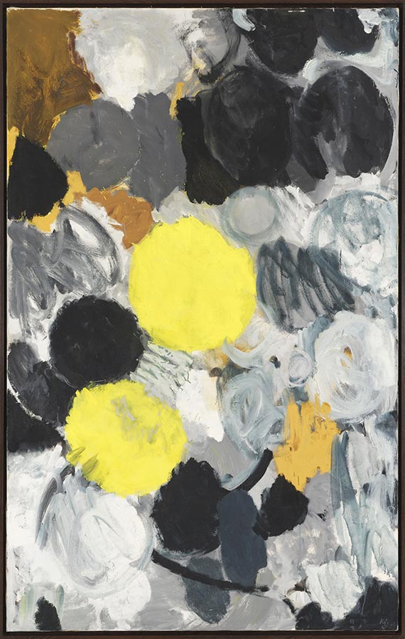 Ernst Wilhelm Nay - Gelb und Silbergrau - Cornice